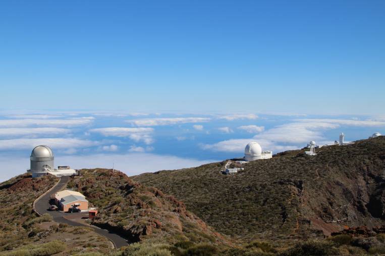 Observador Astrofísico del Roque de los Muchachos (La Palma).