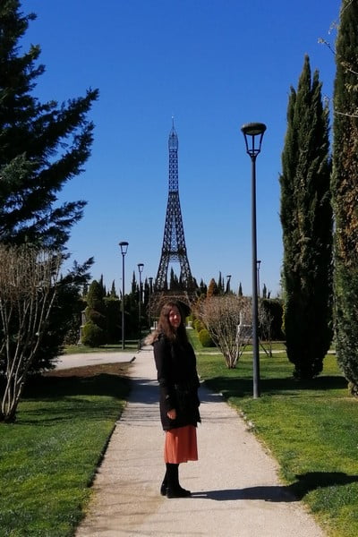 Qué ver en el Parque Europa de Madrid: Torre Eiffel.