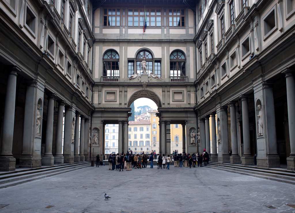 Es muy importante comprar las entradas a la Galería Uffizi con antelación.