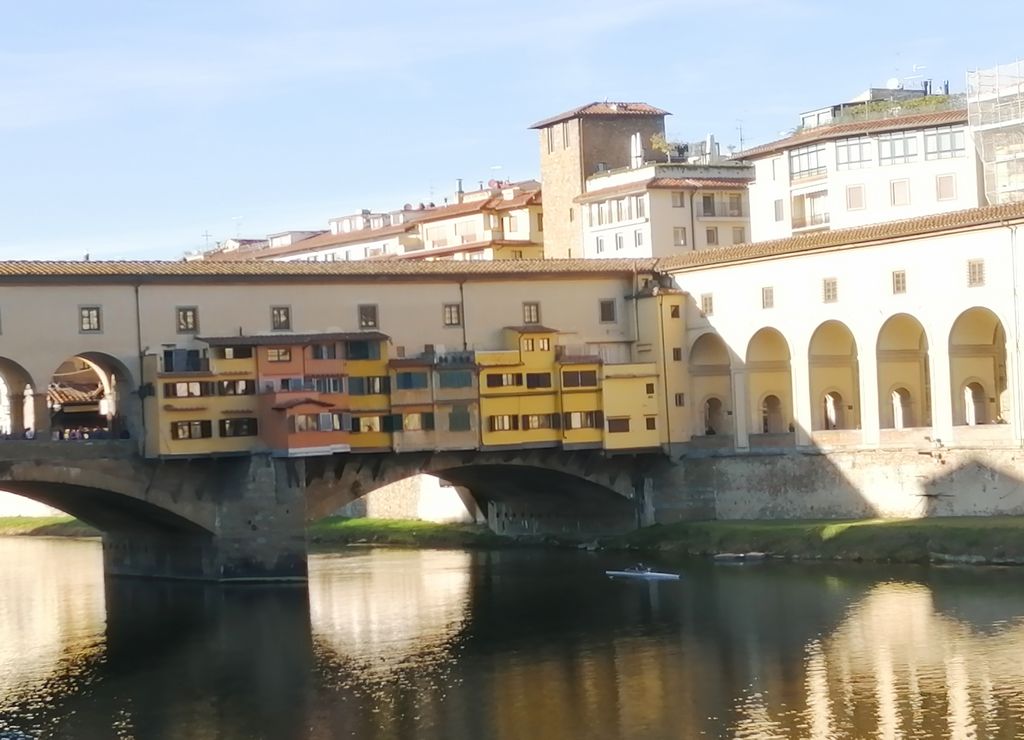 Una de las imágenes más típicas que ver en Florencia en un día es la del Ponte Vecchio.