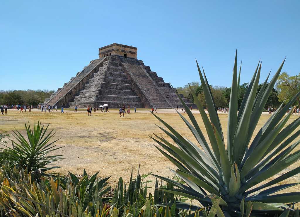 La Pirámide de Kukulkán es el edificio más famoso de este yacimiento maya.