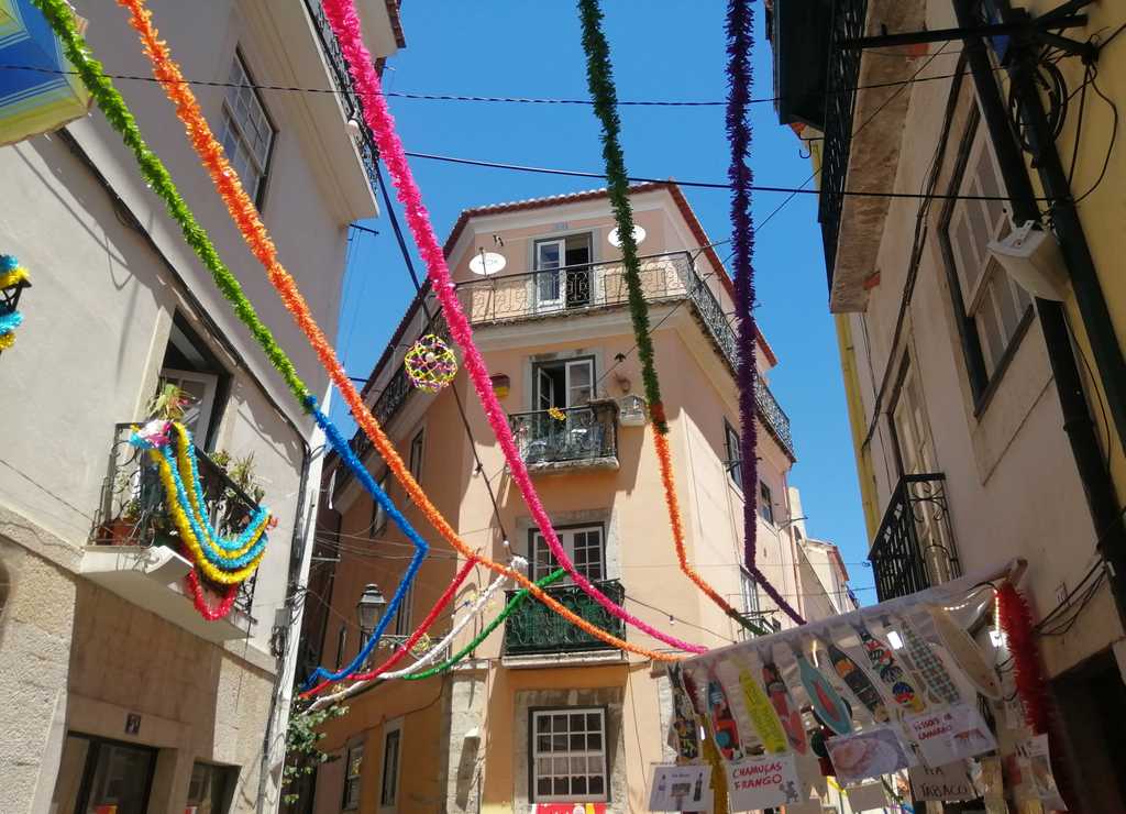 Mi escapada a Lisboa en junio coincidió con las Fiestas de los Santos Populares.