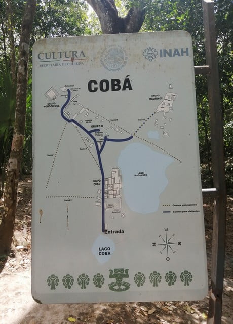 Puedes visitar las ruinas de Cobá por libre o en excursión desde Playa del Carmen o Cancún.