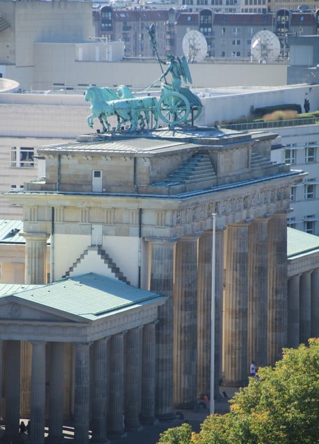 La Puerta de Brandeburgo es uno de los símbolos de Berlín.