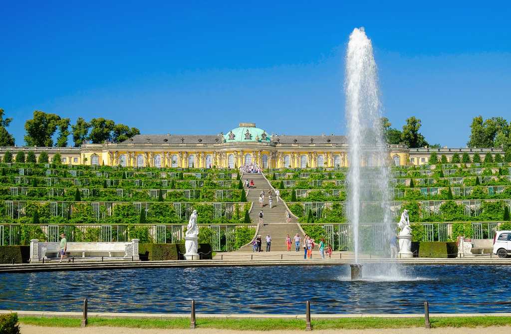 El Palacio de Sanssouci es el que yo escogería si solo pudiese visitar uno.
