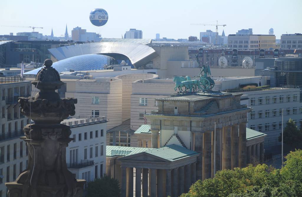 Las vistas desde el edificio del Reichstag son una auténtica preciosidad.