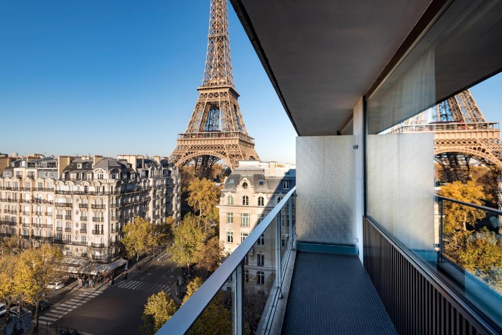 Algunas habitaciones del Pullman Paris Tour Eiffel tienen vistas al símbolo de París.
