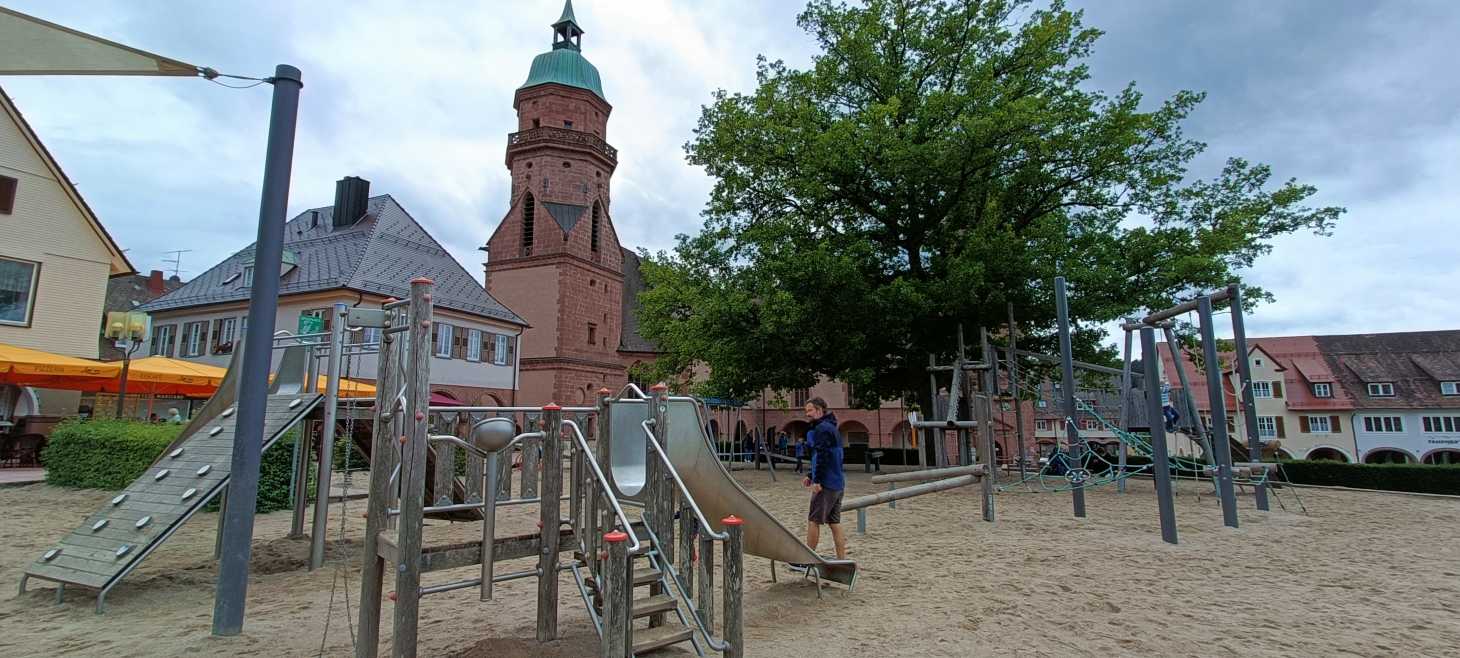 Parque infantil en Freudenstadt.