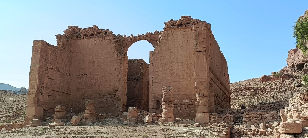 Ruinas del Templo de Qasr al-Bint.