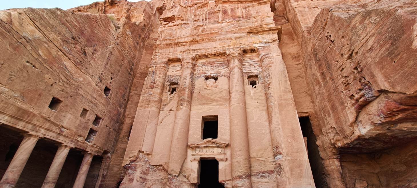 Detalle de la Tumba Corintia.