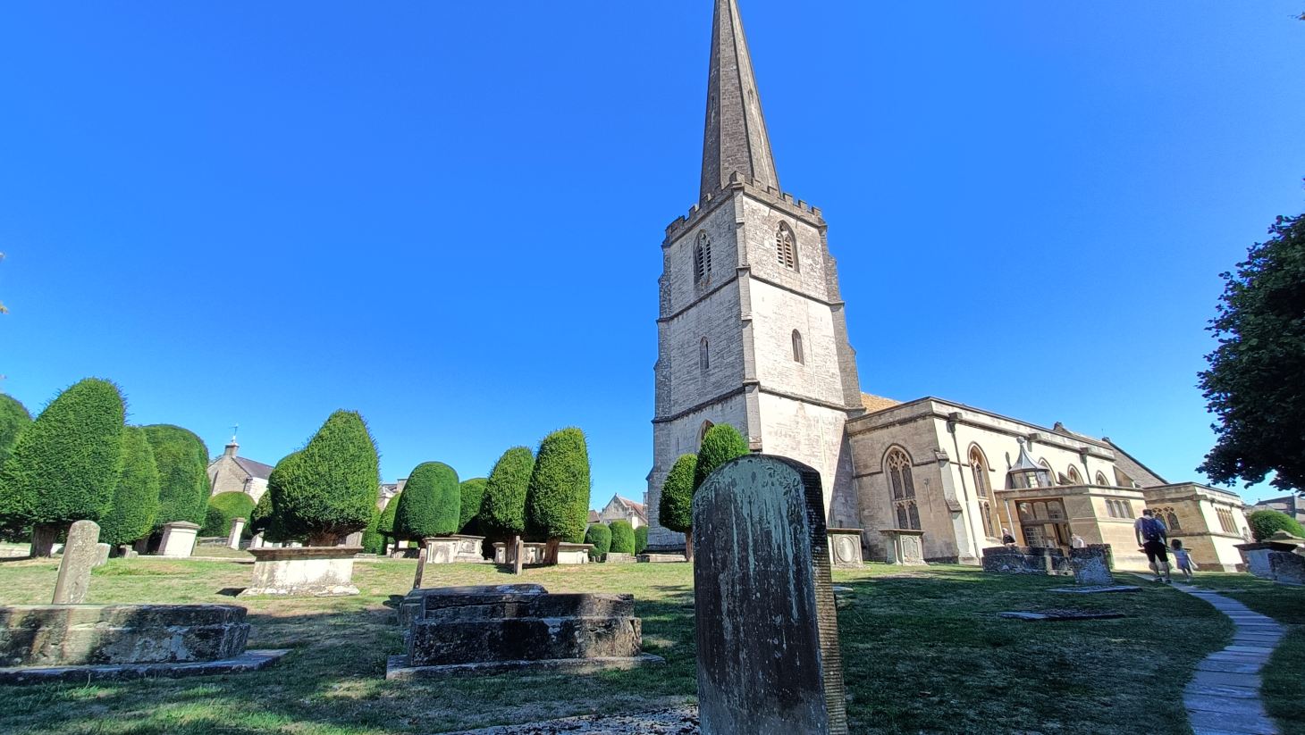 Painswick, uno de los pueblos más bonitos de los Cotswolds.
