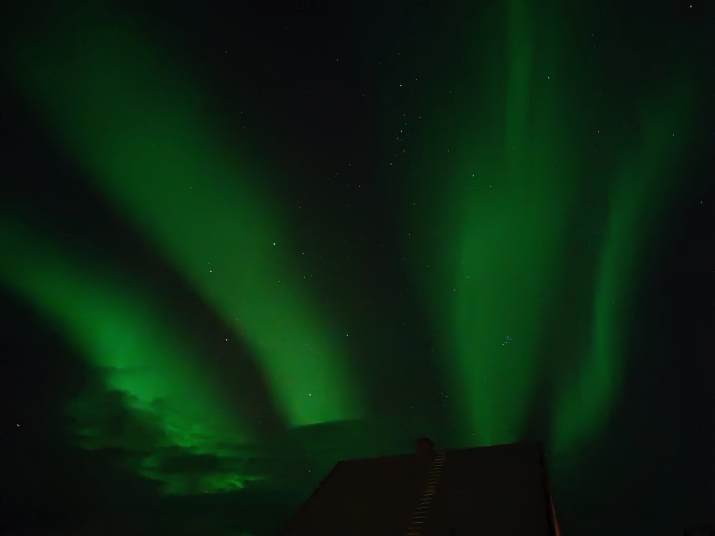 Aurora boreal en el Parque Nacional de Abisko, en la Laponia sueca.