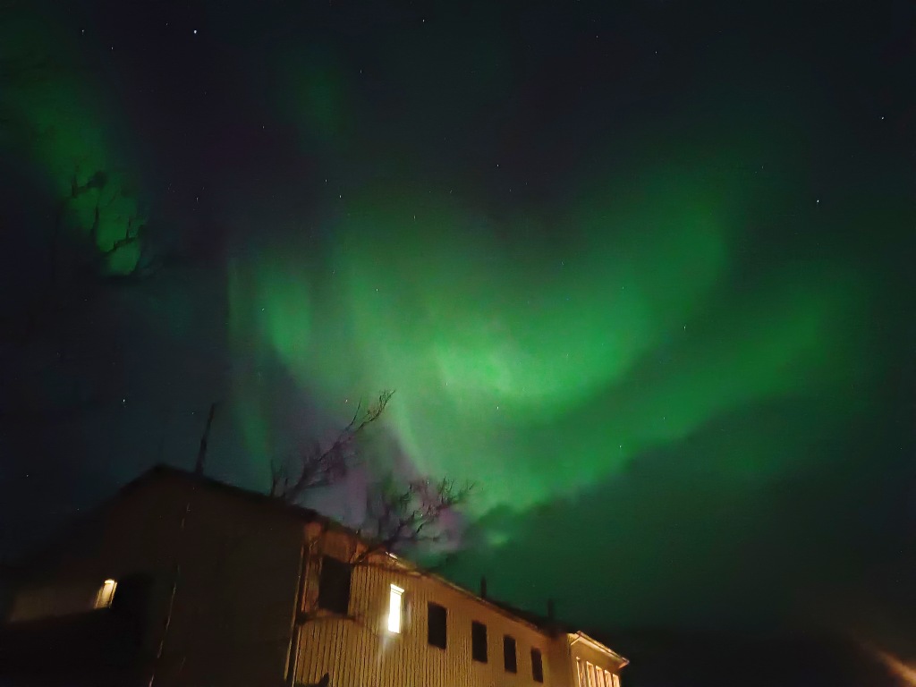 Qué ver en Abisko, aurora boreal desde STF Abisko Turistation.