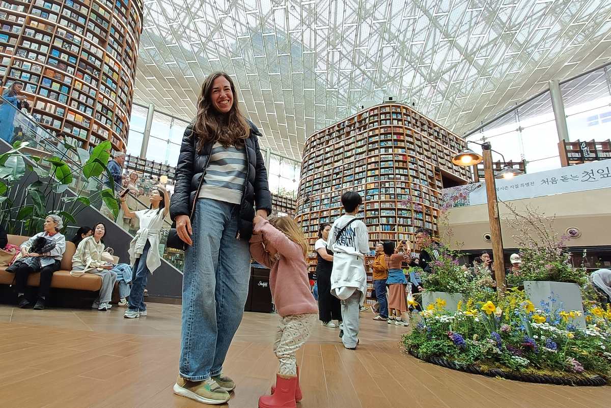 Starfield Library, uno de los mejores planes de Corea del Sur en familia.