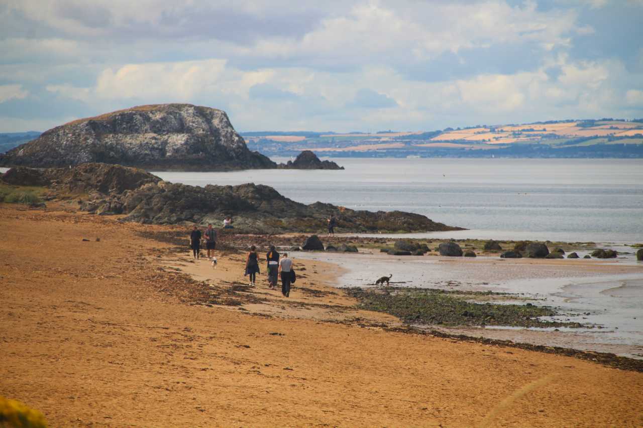Playa de North Berwick.