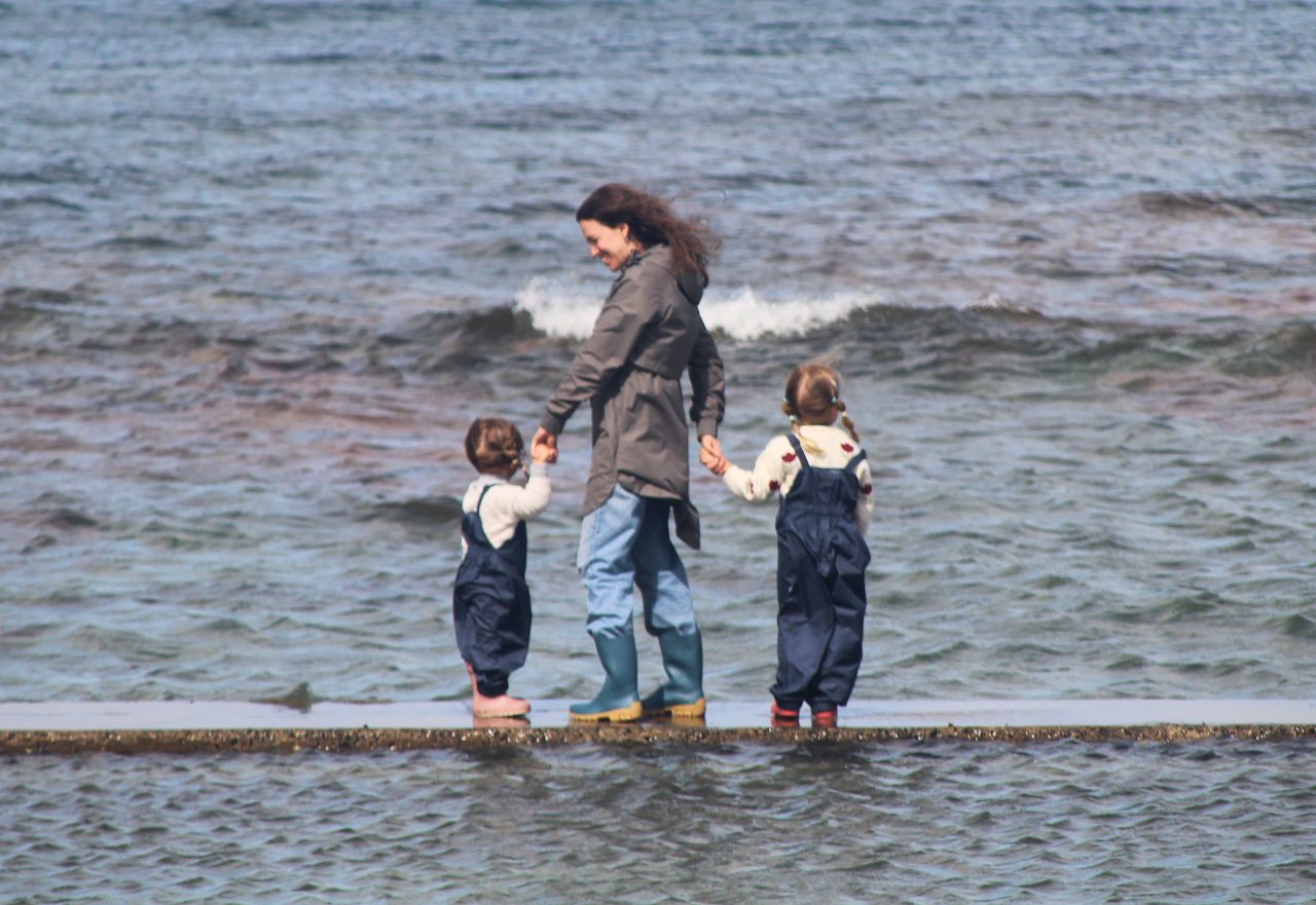 North Berwick en familia durante nuestro viaje a Escocia con niños.