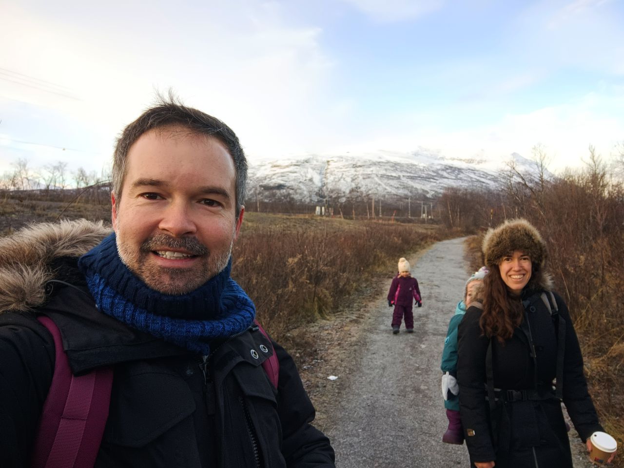Viaje en familia a la Laponia sueca.